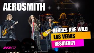 Aerosmith In concert Las Vegas  Deuces Are Wild [upl. by Schaaff]