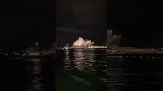 The glimmering light of Sydney Australia australia travel operahouse citylights [upl. by Rednaeel]