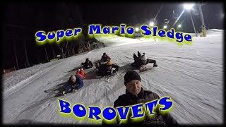 Super Mario Sledge Borovets Bulgaria [upl. by Cate]