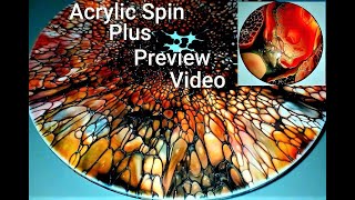 quotBEHIND THE WEBquot ACRYLIC SPIN  PLUS PREVIEW VIDEO SAME RECIPE  TWIST IN TECHNIQUE [upl. by Fletch]