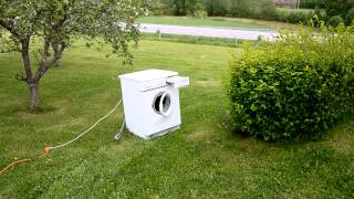 Vaskemaskin i Tingelstad stone in washing machine [upl. by Enitsuj721]