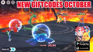 Monster Gigantamax New Giftcodes October  Pokemon RPG Pocket Ultra Era Android [upl. by Iow]