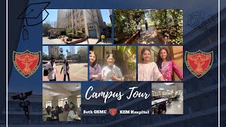 Seth GSMC amp KEM Campus Tour Part 2 Hostels  Canteen  Library  Gym gsmckemh mbbskem mumbai [upl. by Airitac]