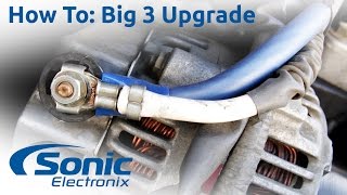 How To Install the Big 3 Upgrade  Improve Your Vehicles Electrical Charging System  Car Audio [upl. by Samp]