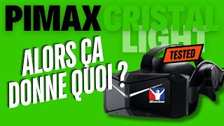 PIMAX CRISTAL LIGHT  le test [upl. by Roht]