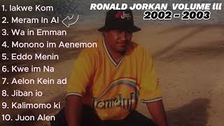 Ronald Jorkan  Volume 3 Full Album  Marshallese songs [upl. by Ecnerrat]