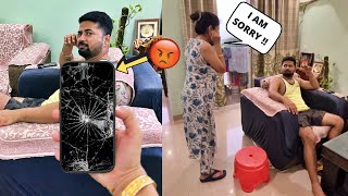 Prank On Husband Gone Wrong 😂 [upl. by Sellig]