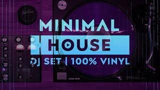 Minimal House amp Dub Techno Vinyl DJ SET  MasterSounds Radius 2 MK2 [upl. by Sardella]