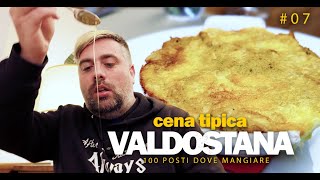 proviamo una CENA TIPICA VALDOSTANA 🏔🧀 [upl. by Gladis]