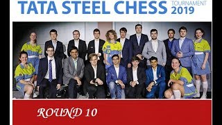 🔴 Tata Steel Chess 2019 Live Round 10  GM Robert Hess amp IM Sopiko Guramishvili [upl. by Gibbon]