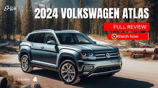 2024 Volkswagen Atlas Review  Is it the Perfect Family SUV [upl. by Joana]