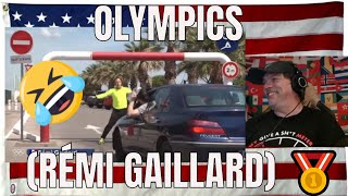 OLYMPICS RÉMI GAILLARD 🥇  REACTION  LMAO [upl. by Hayyikaz519]