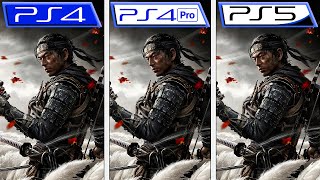 Ghost of Tsushima  PS5  PS4  PS4 Pro  Graphics amp FPS Comparison [upl. by Bailey]