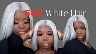 ♡ 1 Step Blonde To White Hair  50 Unit  Beginner Friendly [upl. by Yanetruoc986]