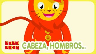 Cabeza Hombros Rodillas y Pies Canción y baile  Nene León [upl. by Aloek]