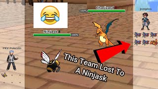 Ninjask Sweeps Everything on the Anything Goes Tier Pokemon Showdown [upl. by Nyleikcaj896]