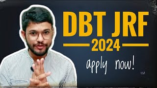 DBT JRF 2024 FORM LIVE  GATB AND BET APPLICATION FORM FILL [upl. by Ruthven]