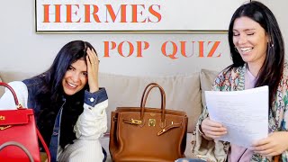 FORMER HERMES ARTISAN 🧡 HERMES POP QUIZ [upl. by Anerda368]