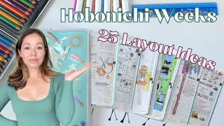 25 Hobonichi Weeks Layout Ideas  Inspiration for Your Journal  2024 [upl. by Koenig]