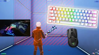 1 HOUR ASMR Keyboard Sounds 😴 ASMR 🏆 Fortnite Gameplay 144FPS [upl. by Staford480]