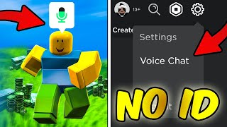 How to Get Voice Chat on Roblox WITHOUT ID  Voice Chat On Roblox Under 13 [upl. by Kit]