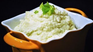 Reel Flavor  Wasabi Mashed Cauliflower [upl. by Sairahcaz407]