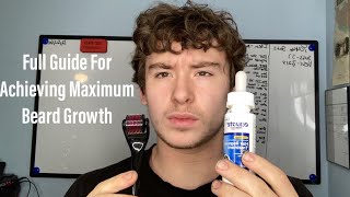 Minoxidil and Derma roller Full Guide For Maximum Beard Growth [upl. by Lorrimor378]