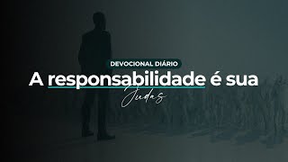 Devocional Diário  RESPONSABILIDADE  Jéssica Leles [upl. by Akinwahs603]