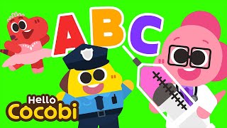 ABC Jobs Song  Learn the Alphabet  Nursery Rhymes For Kids  Hello Cocobi [upl. by Surad]