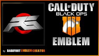 COD BO4 Emblem Tutorial  Army Glitching Logo [upl. by Anauqahs65]