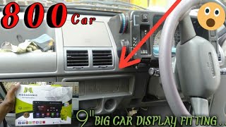 இந்த காருக்கும் Fit பண்ணலாம் 😀Maruti 800 Car 🚘 Big Android Screen Fitting 👍 [upl. by Jollanta]