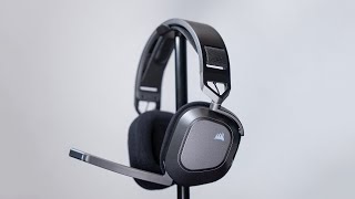 CORSAIR HS80 MAX WIRELESS Gaming Headset Unboxing [upl. by Eitak]