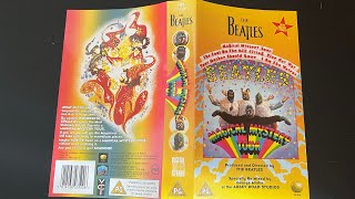 Damaged Opening amp Closing to The Beatles Magical Mystery Tour 1996 VHS UK Reprint [upl. by Eyaf822]