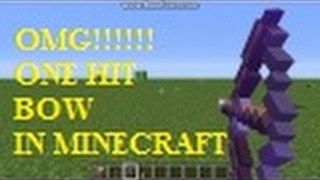 How to make ONE HIT BOW in Minecraft [upl. by Selemas349]