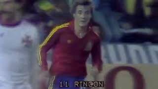 Qualification Euro84 Spain  Malta 121 highlights [upl. by Neil]