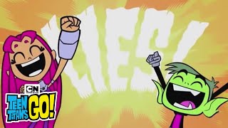 Teen Titans Go  Robin and Starfire moments seasons 14 [upl. by Esetal]