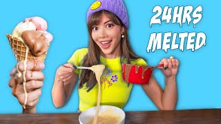 Eating ONLY Melted Foods for 24 Hours [upl. by Lizette]