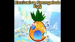 PS99 Opening 3 Spongebob Eggs [upl. by Childs]