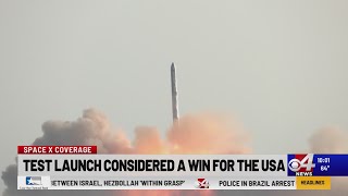 Starship test launch considered a win for the USA [upl. by Tella416]