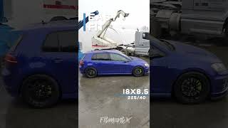 1519 Golf R Lowering Spring Fitment Guide [upl. by Llibyc134]