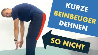 Beinrückseite verkürzt amp Rückenschmerzen Dieses Video hilft [upl. by Rainer]