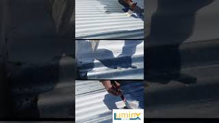 LuminX The Ultimate Cool Roof Paint 🥵💯shorts coolroof summer coolroofpaint [upl. by Wendin]