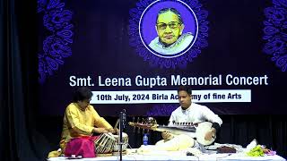 Shiraz Ali Khan Sarode amp Pran Gopal Bandopadhyay Tabla [upl. by Enilekaj]