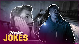 Influencers TRAPPED in Haunted Mansion  Rylan Clarks Celebrity Ghost Hunt Part 2 [upl. by Hochman]