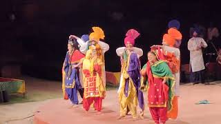 LokrangFestival Punjabi Dance at JKK Jaipur Rajasthan [upl. by Aiciram]