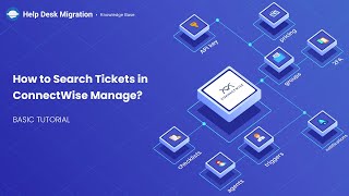 How to Search Tickets in ConnectWise Manage [upl. by Drawyah909]