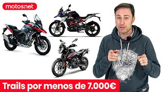 🧨 Trails nuevas por menos de 7000€ 💰  ¿Con cuál te quedas  motosnet [upl. by Nibla449]