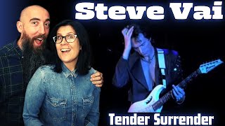 Steve Vai  Tender Surrender REACTION with my wife [upl. by Jonette]