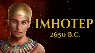 The First Pyramid Builder  Imhotep  Ancient Egypt Documentary [upl. by Atiek]