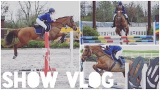 Horse Show Vlog  Showjumping with Welbeck [upl. by Etteroma]